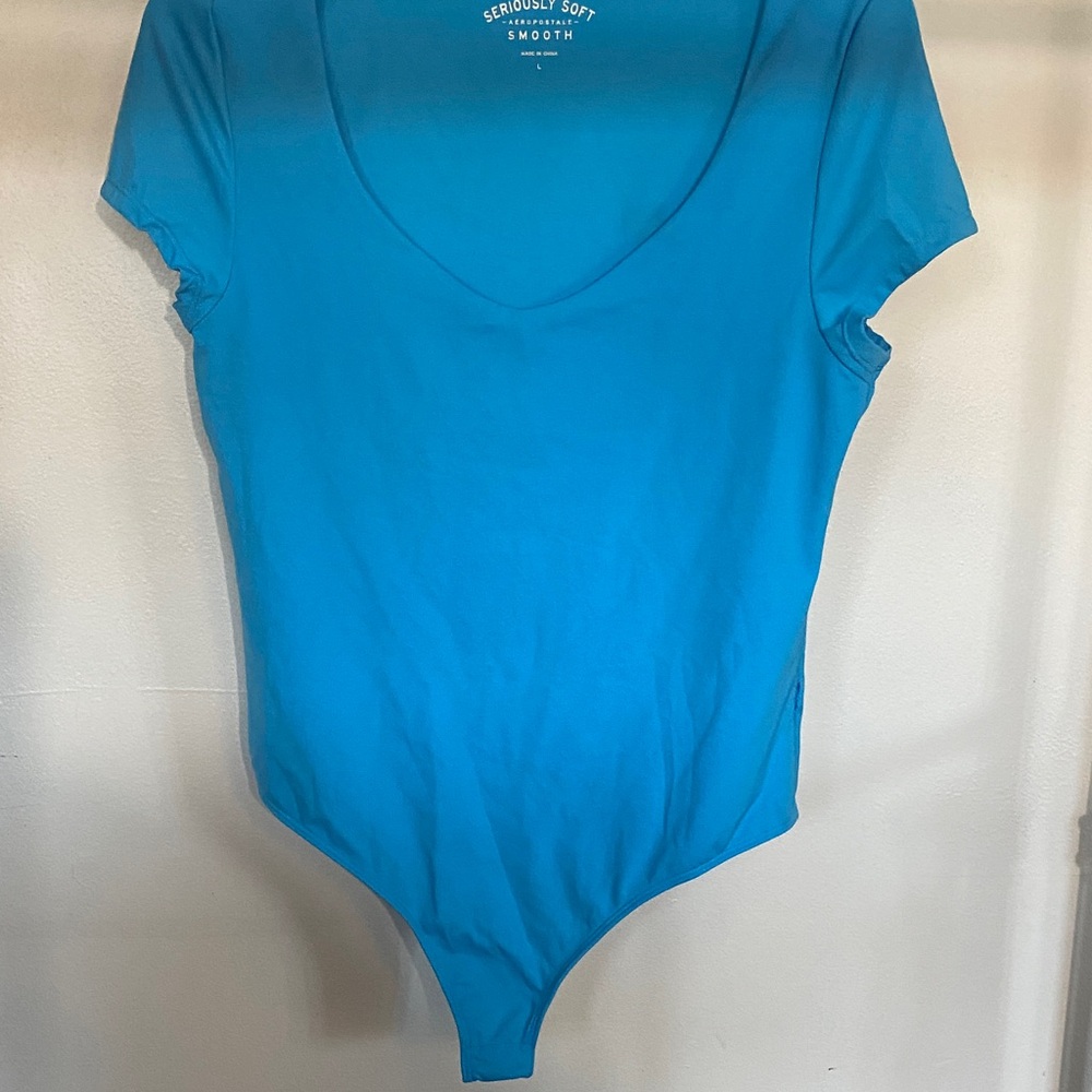 AEROSOLES Bright Blue Bodysuit